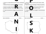 Granice Polski - kartkówka