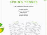 Spring Tenses Gap-Fill