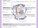 Zadania maturalne- proste równoległe i proste prostopadłe