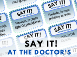 SAY IT! AT THE DOCTOR'S – 80 speaking cards – angielski u lekarza – karty do speakingu – praktyczny angielski - zdrowie - health - speaking – młodzieź – dla dorosłych – mówienie –angielski