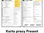 Karta pracy – Present Simple (z kluczem odpowiedzi)