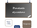 Karta pracy - Powstanie styczniowe