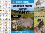 Dzień Matki. Wszyscy mamy swoje mamy - puzzle