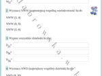NWW i NWD - karta pracy