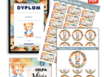 Zestawy grafik do własnego wydruku dla grup przedszkolnych GRUPA MISIE