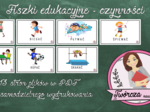 Fiszki edukacyjne - czynności