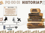 Gazetka historyczna w pakiecie z 2 tytułami: DLaczego historia jest ważna? Oraz Po co Ci historia| W zestawie duży plakat| Edukacyjna dekoracja klasy /korytarza/biblioteki
