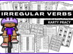 CZASOWNIKI NIEREGULARNE część 3 i 4 - KARTY PRACY