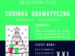 Choinka gramatyczna xxl - aktywizująca kolorowanka