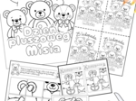 Dzień Pluszowego Misia - wklejka/karta pracy