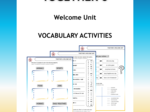 Together 6 Welcome Unit Vocabulary Acitvities
