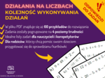 🧮 Kolejność wykonywania działań – 60 zadań + ODPOWIEDZI! Dla kl. 4-6