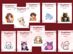 🖤🐱DZIEŃ KOTA – dyplomy – 15 wersji