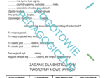 Zadania dla bystrzaków - części mowy, cząstka nie, przysłówek