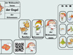 Weihnachten - gry i zabawy tematyczne z języka niemieckiego - wklejka - słownictwo, gry: Ja mam ..., Kto ma, domino z QR-kodami, 1 z 3, bingo
