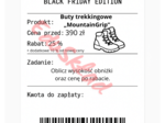 ⭐53 PARAGONY MATEMATYCZNE – BLACK FRIDAY EDITION (różne poziomy trudności / podwójne rabaty/ zamiast kartkówki)