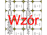 Domino - Dodawanie ułamków | matematyka