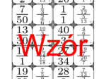 Domino - Ułamki złożone | matematyka