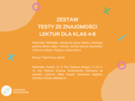 Wielki box lekturowy - zadania testowe dla klas 4-8