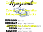 Przypadki gramatyczne - wklejka