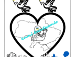 Kolorowanka patriotyczna - Chwała Ukrainie