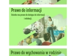 Dzień dziecka, prawa dziecka, karty pracy, plakat XXL