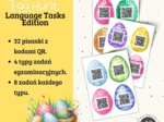 Zestaw "E8 Easter Egg Hunt: Language Tasks Edition" - kody QR, zadania egzaminacyjne, ćwiczenia językowe, angielski 5-8, wielkanoc