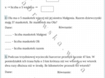 Równania - zadania tekstowe