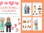 Babcia i dziadek - kreatywne karty pracy na dzień babci i dziadka