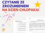 🎉 Czytanie ze zrozumieniem na Dzień Chłopaka! 🎉