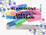 Klamerkowe zabawy z sylabami