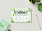 LOGOPEDIA LOGOPEDYCZNA GRA PLANSZOWA SZEREG SZUMIĄCY SZ, Ż, CZ, DŻ UTRWALANIE GŁOSEK