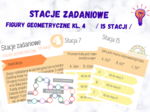 Stacje zadaniowe – FIGURY GEOMETRYCZNE klasa 4