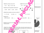 Sprawdzian/karta pracy - procenty. Klasa 6.