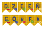 Dzień gofra - napis