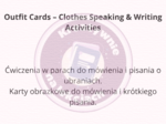 Outfit Cards – Clothes Speaking & Writing Activities