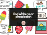 End of the year - photobooth
