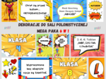 Dekoracje dla polonisty // sala do języka polskiego // gazetki // plakaty // MEGA PAKA