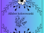 Alfabet kolorowanka
