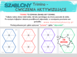 SZABLONY do gry TRIMINO - metoda aktywizująca / 14 stron / PDF do druku