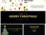 Merry Christmas - prezentacja świąteczna z ćwiczeniami online/offline dla klas 2 i 3