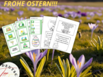 Frohe Ostern!!! -język niemiecki, gra, karty pracy -Poziom A1