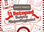 Święto Niepodległości - karty pracy