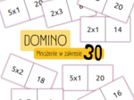 DOMINO - mnożenie w zakresie 30.
