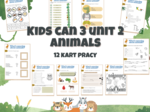 Kids can 3 unit 2 -animals