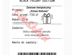 ⭐53 PARAGONY MATEMATYCZNE – BLACK FRIDAY EDITION (różne poziomy trudności / podwójne rabaty/ zamiast kartkówki)