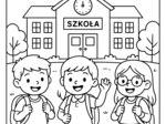 Darmowa Kolorowanka xxl , idealna na początek roku szkolnego :)