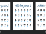 Alfabet games - ćwiczenie koncentracji