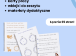 🕒 ZEGAR – odczytywanie godzin | karty pracy, wklejki i gry dydaktyczne | aż 65 stron!