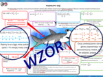 (klasa 7 klasa 8) Wyrażenia arytmetyczne z ułamkami, również z ułamkami okresowymi (z rekinem młotem).
